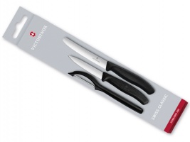 Třídílná sada nožů se škrabkou