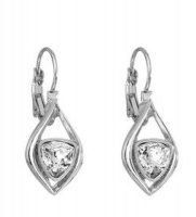 Naušnice s krystalkem Swarowski